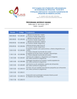 M&oacute;dulo Mama - flaus 2015