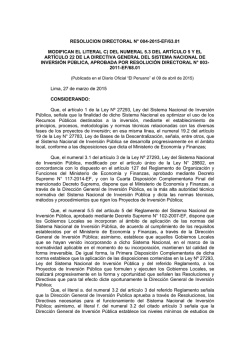resolucion directoral n° 004-2015-ef/63.01
