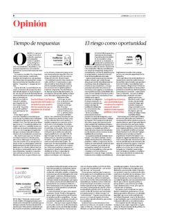 "La elite pasmada", columna Pablo González