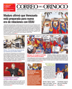 s - Correo del Orinoco