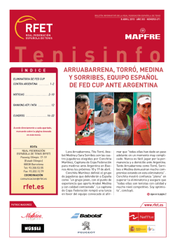 rfet.es - Tenis Los Alcazares