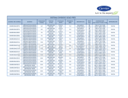 SISTEMA DIVIDIDO SOLO FR&Iacute;O
