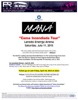 MANA in Concert - Cama Incendiada Tour