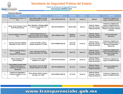 Secretar&iacute;a de Seguridad P&uacute;blica del Estado