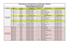 PROGRAMACION COORDINACION DE CONTABILIDAD Y