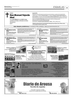 ESQUELAS AROUSA dia 12.indd