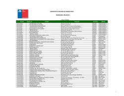 temporada 2014/2015 registro de packing de carozo peru