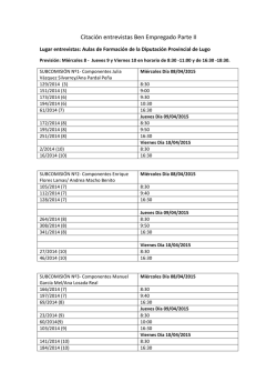 Entrevistas citacion web II