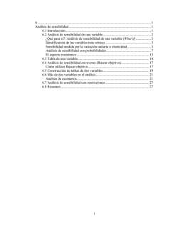 Análisis de sensiblidad Archivo - Aula Virtual