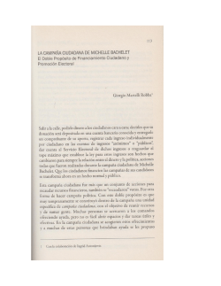 "Dinero y política, una tensa relación" por Giorgio Martelli