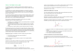 TEMA 0 VECTORES Y ESCALARES