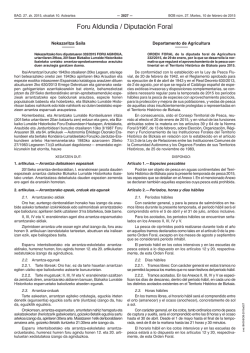 Foru Aldundia / Diputación Foral