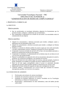 Info completa click aquí - Universidad Tecnológica Nacional