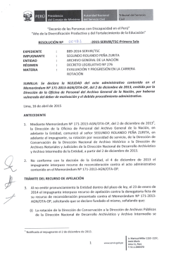 "Decenio de las Personas con Discapacidad en el Perú