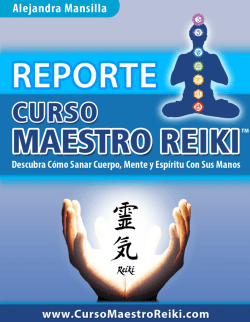 Curso Maestro Reiki PDF Libro por Alejandra Mansilla