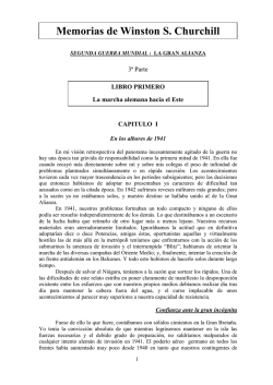 Memorias Churchill - 2 guerra 3 parte