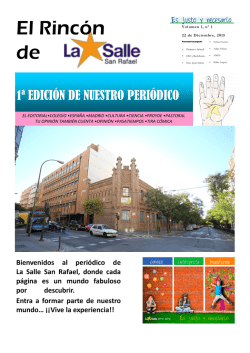El Rincón de - Colegio La Salle San Rafael