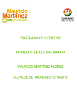 Mauricio Martinez - Candidatos con la EDUCACIÓN