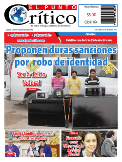 Sería delito federal