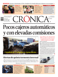 La nieve llega al norte del país
