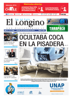 Soy del Norte - El Longino de Iquique
