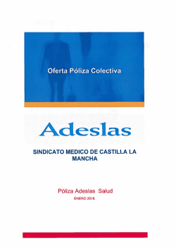 Adeslas - Sindicato Médico de Castilla la Mancha