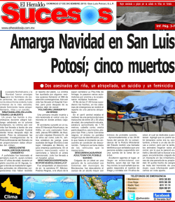 SUPLEMENTO 01 al 15 Agosto