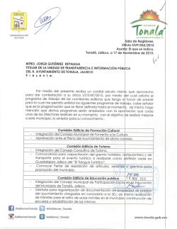 Regidora Olivia Venegas Pérez