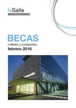 becas - La Salle