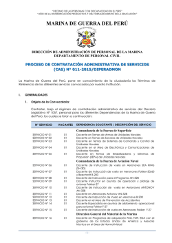 Descargar convocatoria - Marina de Guerra del Perú