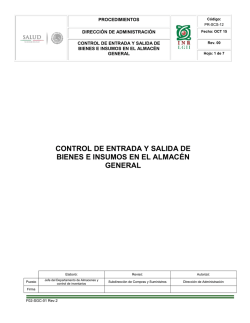 Nombre del puesto: - Inicio - Instituto Nacional de Rehabilitación