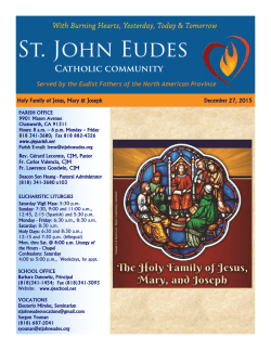 Bulletin - St. John Eudes Church