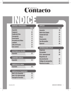 AGENCIAS Y OPERADORES PAG Asunción 2