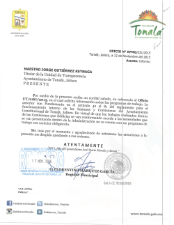 Regidor Florentino Marquez