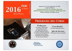 PERC 5a Edicion 2016