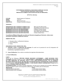 1.0 - Licenciatura en Biología