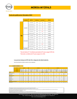 A TODOS LOS DISTRIBUIDORES OPEL DE ESPAÑA