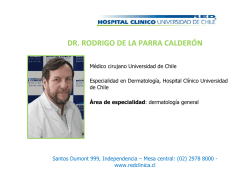 DR. RODRIGO DE LA PARRA CALDERÓN
