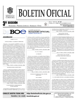 Boletín Oficial de Córdoba - 23 de Diciembre 2015