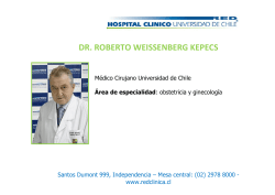 DR. ROBERTO WEISSENBERG KEPECS