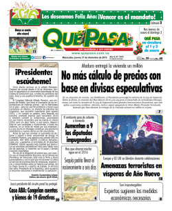 No m&aacute;s c&aacute;lculo de precios con base en divisas