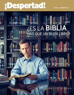 ¡Despertad! - Akamaihd.net