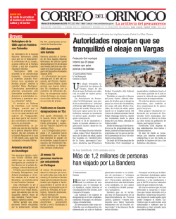 Descargar PDF - Correo del Orinoco