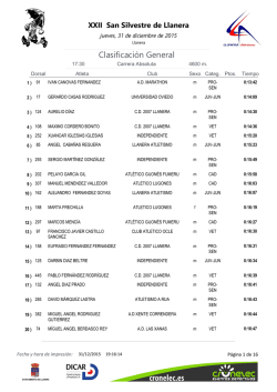 1 -CLASIFICACI&Atilde;fiN - general