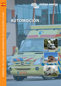 Automoci&oacute;n - Victron Energy