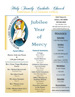 Jubilee Year of Mercy
