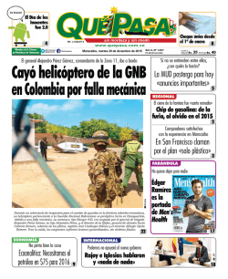 Cayó helicóptero de la GNB en Colombia por falla