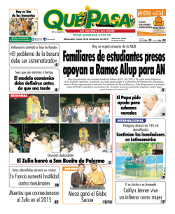 deportes - Qué Pasa