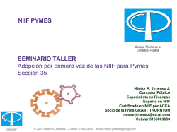 transicion a las niif para pymes seccion 35