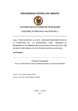 UNIVERSIDAD TÉCNICA DE AMBATO - Repositorio Universidad